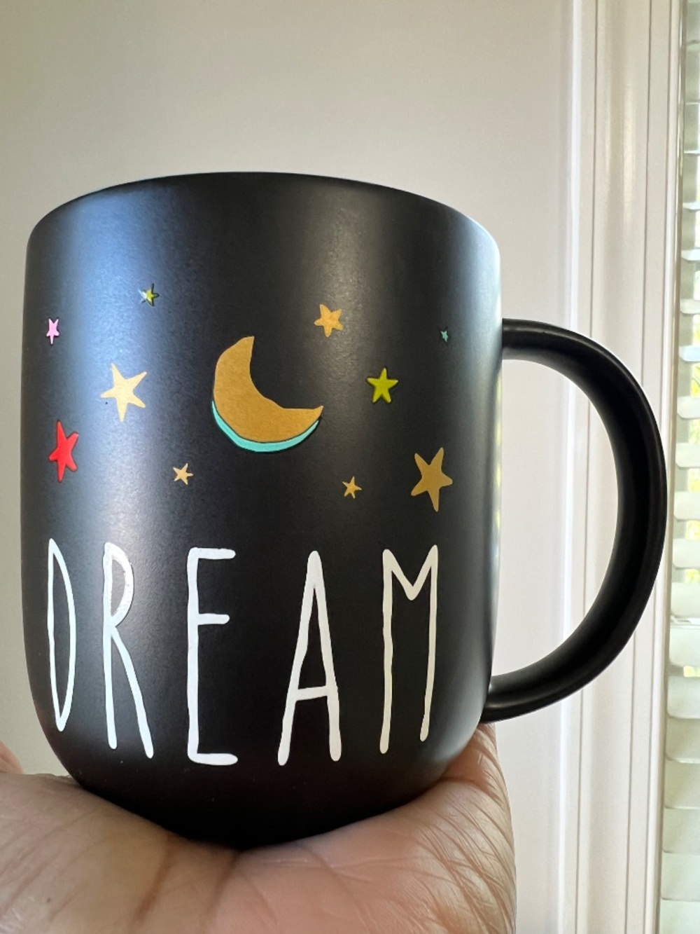“DREAM" celestial ceramic coffee mug - Picture 2 of 10